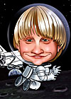 Caricaturas de Astronauta