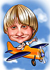 Caricaturas de Pilotos