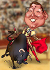 Caricaturas de Toreros