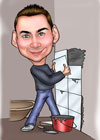 Caricaturas de Albañiles