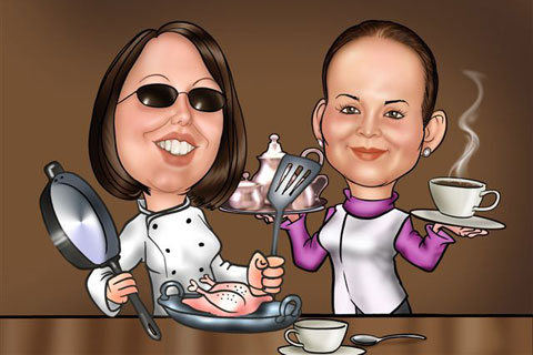 COCINERAS de caricatura - Imagui
