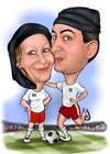 Caricaturas de Futbolistas