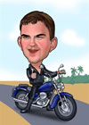 Caricaturas de Motorista