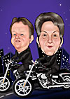 Caricaturas de Motoristas