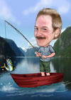 Caricaturas de Pescando